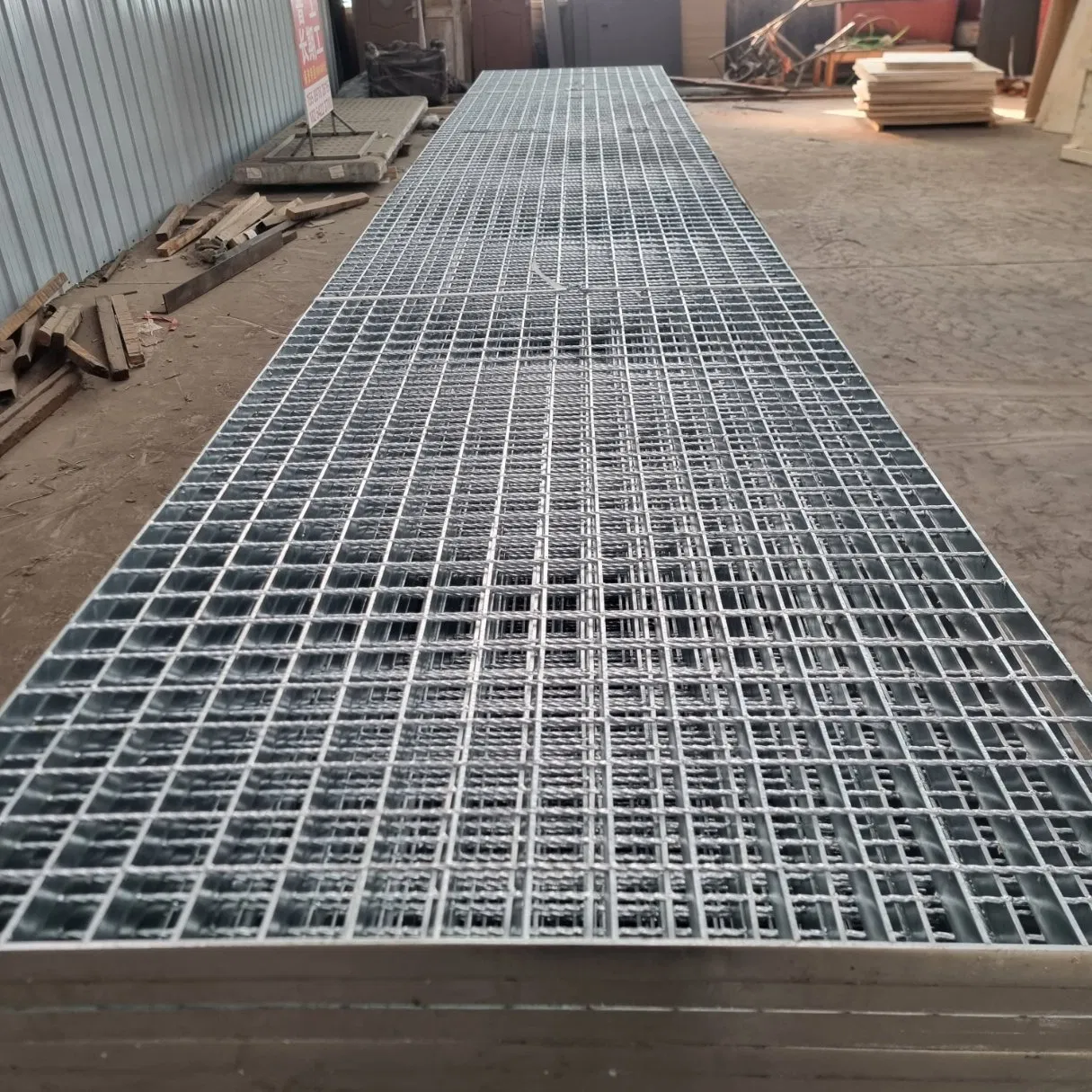 Metal Building Material Hot Dipped Galvanized Steel Grating Panel