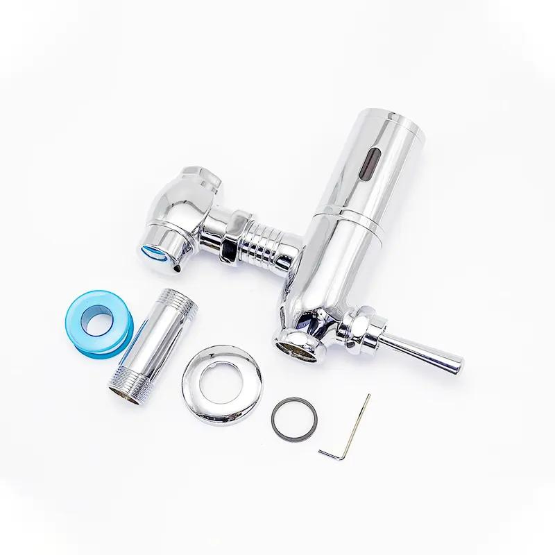 Factory Price Latching Electronic Sensor Toilet Squat / Bidet Water Flushing Valve Matched Footstep Switch