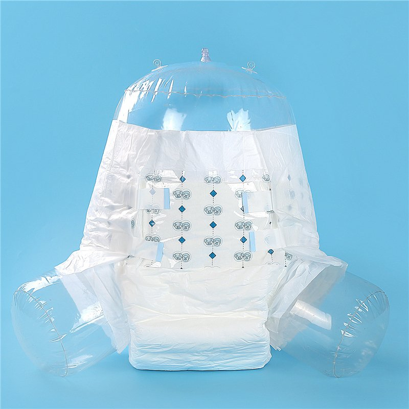Softcare High Absorption Adult Diaper with PE and and PP Tapes