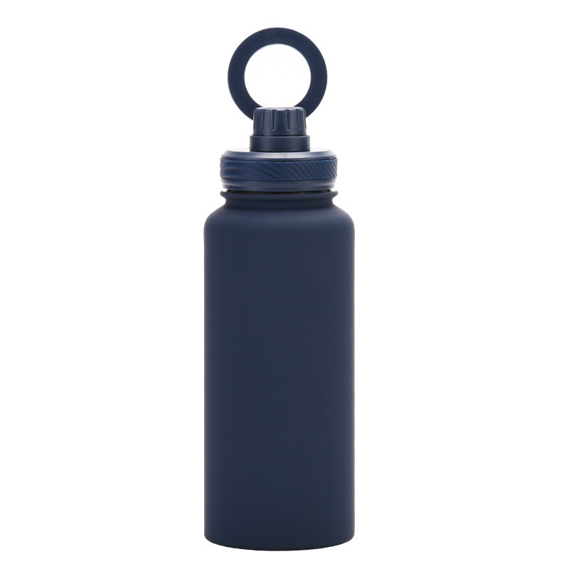 Water Bottles with Phone Holder Sport Running Insulation Drinking Bottle with Magnet Lid