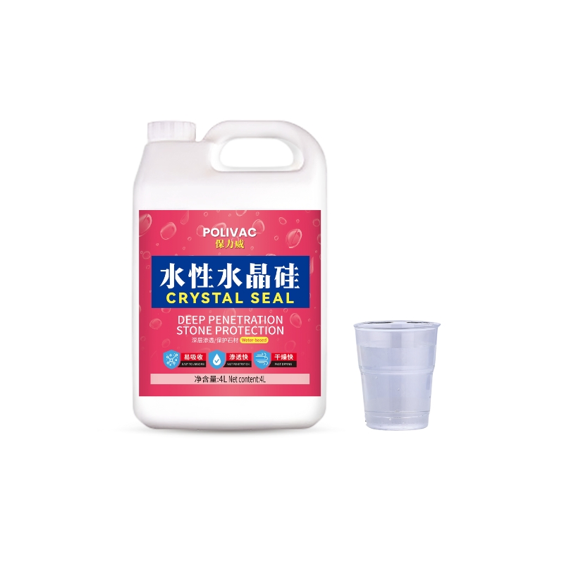 Crystal Seal Water Repellent Preserves The Natural Look of Stone- Water Based