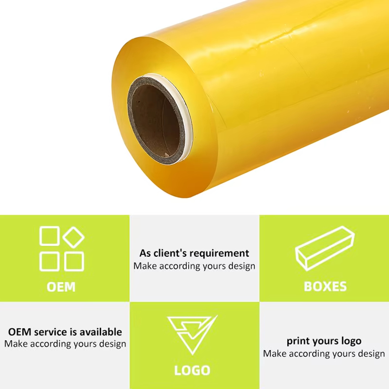 Transparent Hot-Selling Customizable PVC Food-Grade Cling Film
