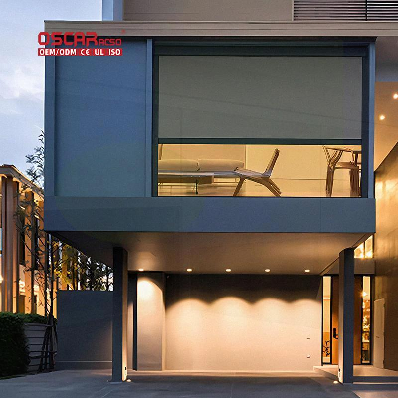 Zip Track Heavy Duty Outdoor Roller S Wind Proof Waterproof UV Resistant for Patio Garden Balcony Roller Blind