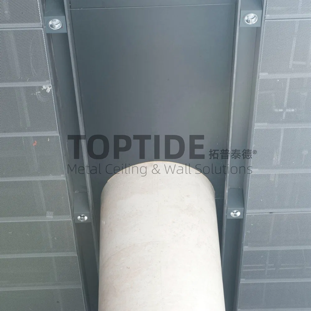 Aluminum Porch Column Wraps Stainless Steel Honeycomb Sandwich Panel Covers