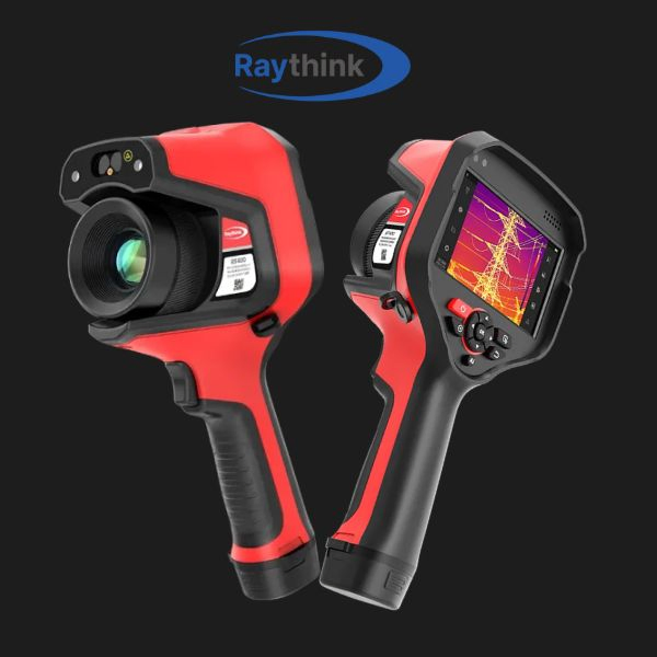 Portable Industrial-Grade USB OLED Handheld Infrared Thermal Pyrometer Camera with Multi-Lens Options and Real-Time Temperature Analysis
