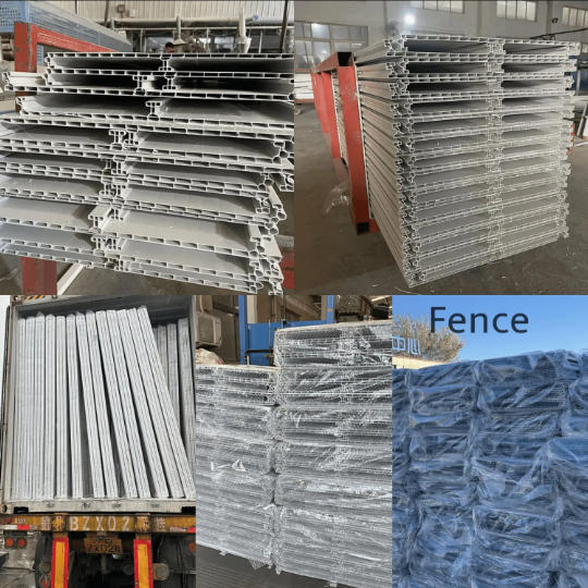 PVC White Vinyl Temporary Hoarding Fencing Construction Eco Fence Manufacturer