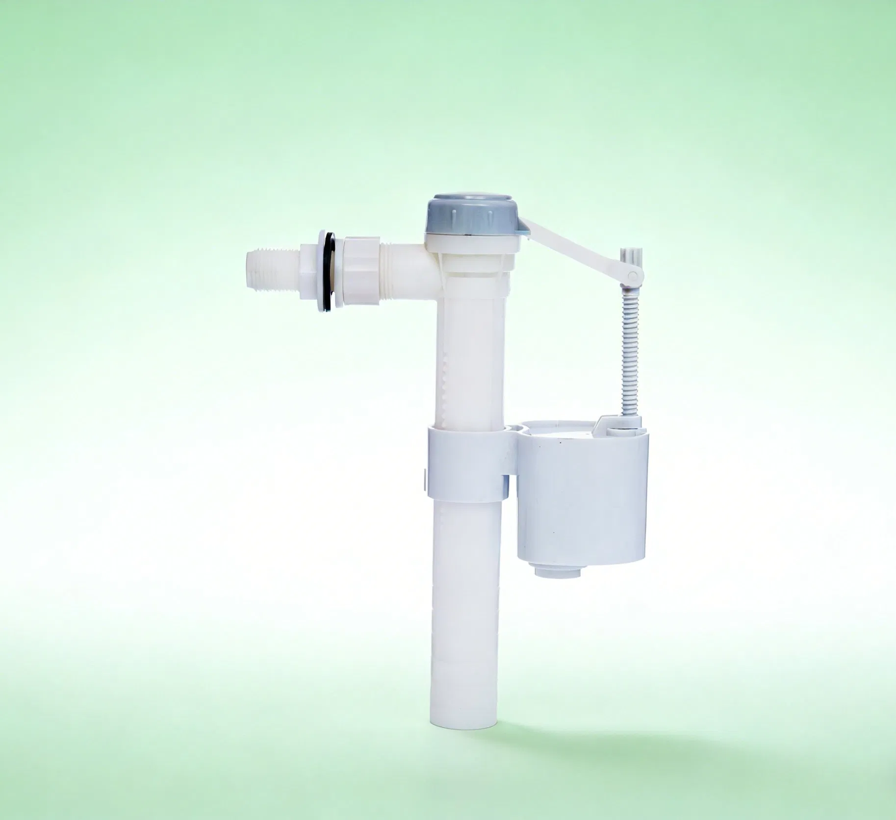 Heavy-Duty 3/8'' Plastic Inlet Valve - Essential Fitting for Cistern Flush Mechanism Maintenance