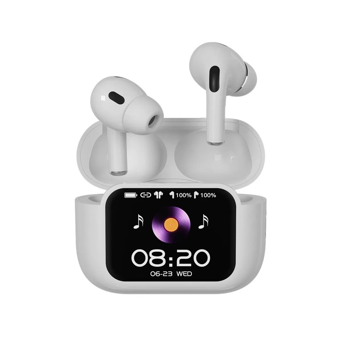 Беспроводные наушники с экраном, дальность 15 м