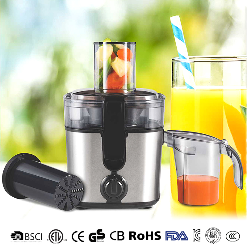 1500ml Orange Squeezer Juicer Machine Mango Silent Blender Slow Juicer Stainless Steel Easy to Operate Food Processor Licuadora Mixer Household