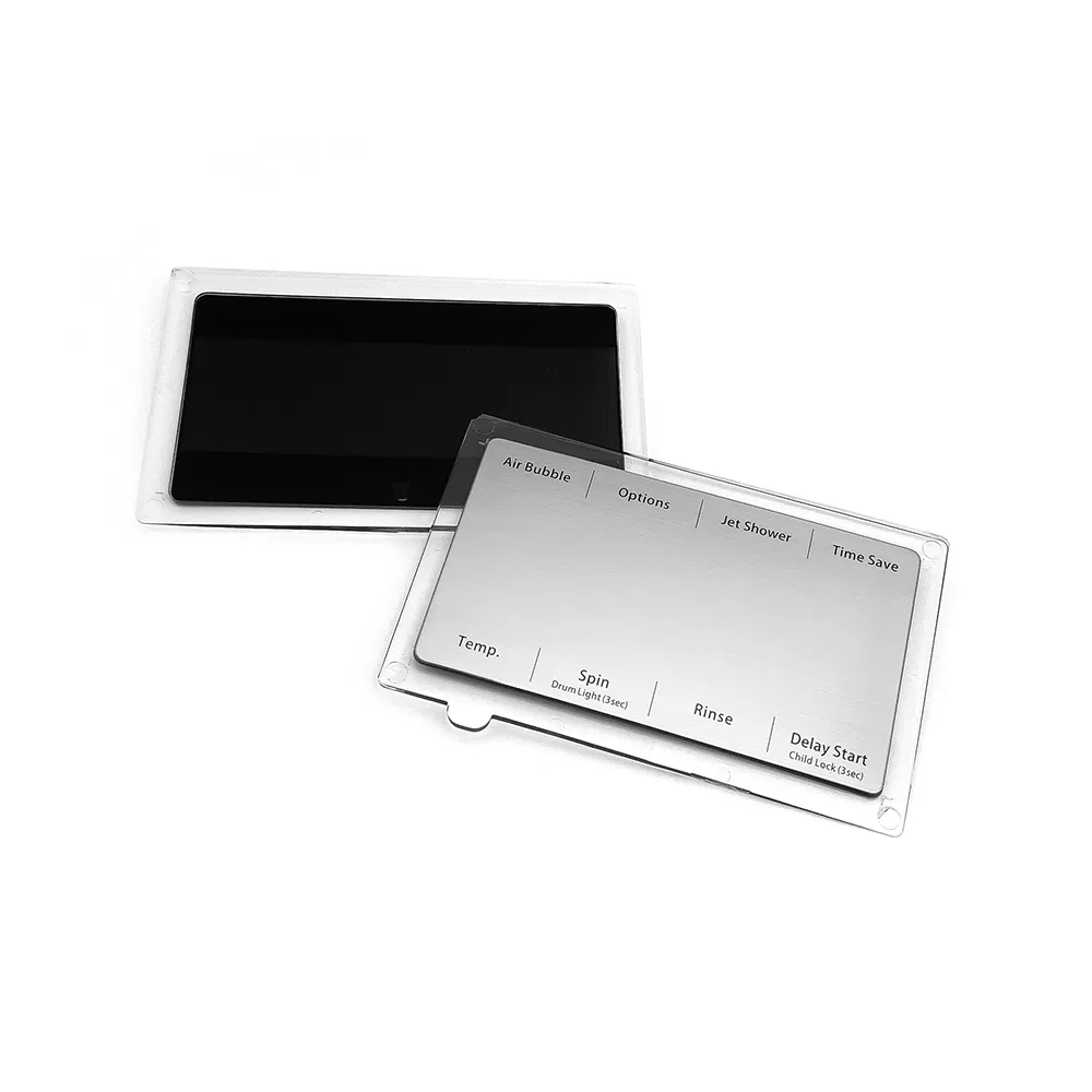 Custom Front Control Panel Housing for Home Appliance