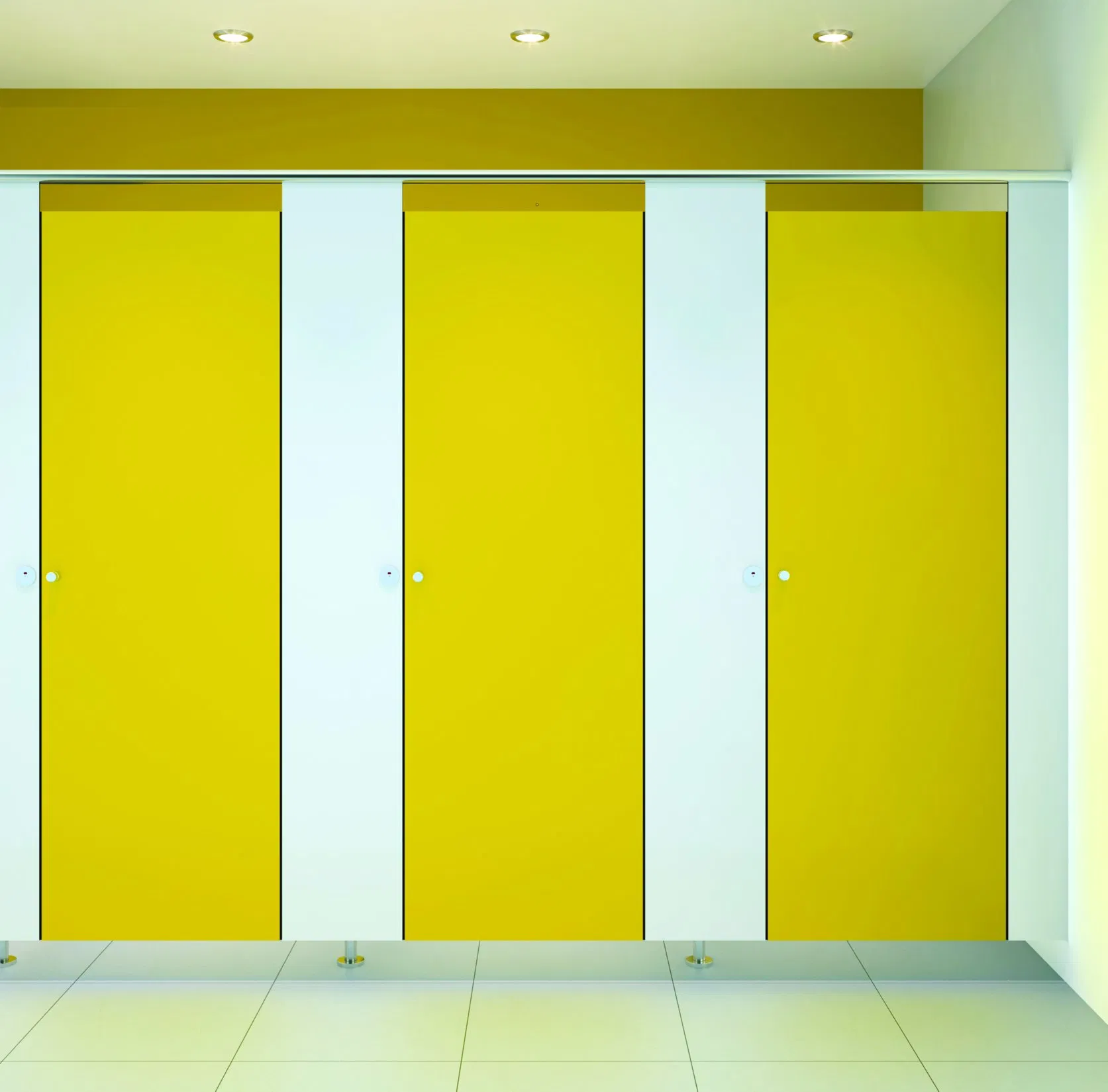 Debo Impact Proof and Scratch Resistance Compact Laminate HPL Toilet Partitions