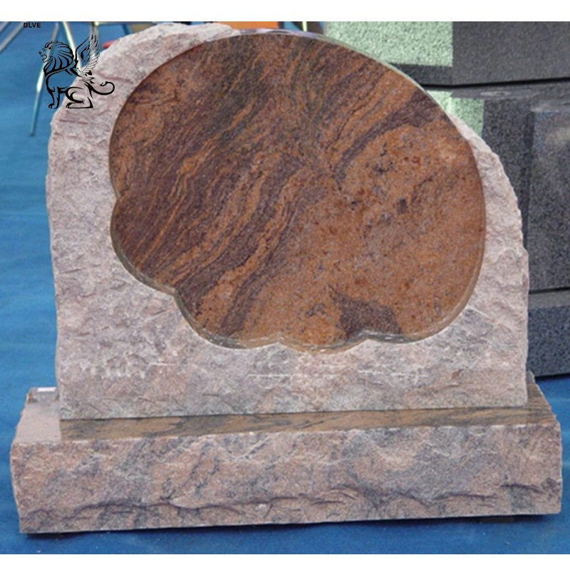 Black Natural Stone Cemetery Guardian Angel Gravestone Granite Grave Monument Tombstone Factory