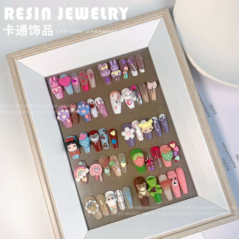 Lovely Horse DIY Art Plastic Decoration Nail Decoration for Nail Art