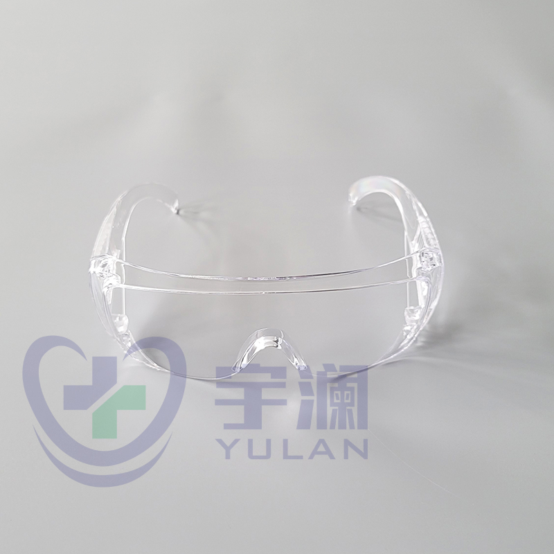 Safety Transparent Spectacle Anti-Fog Protective Goggles