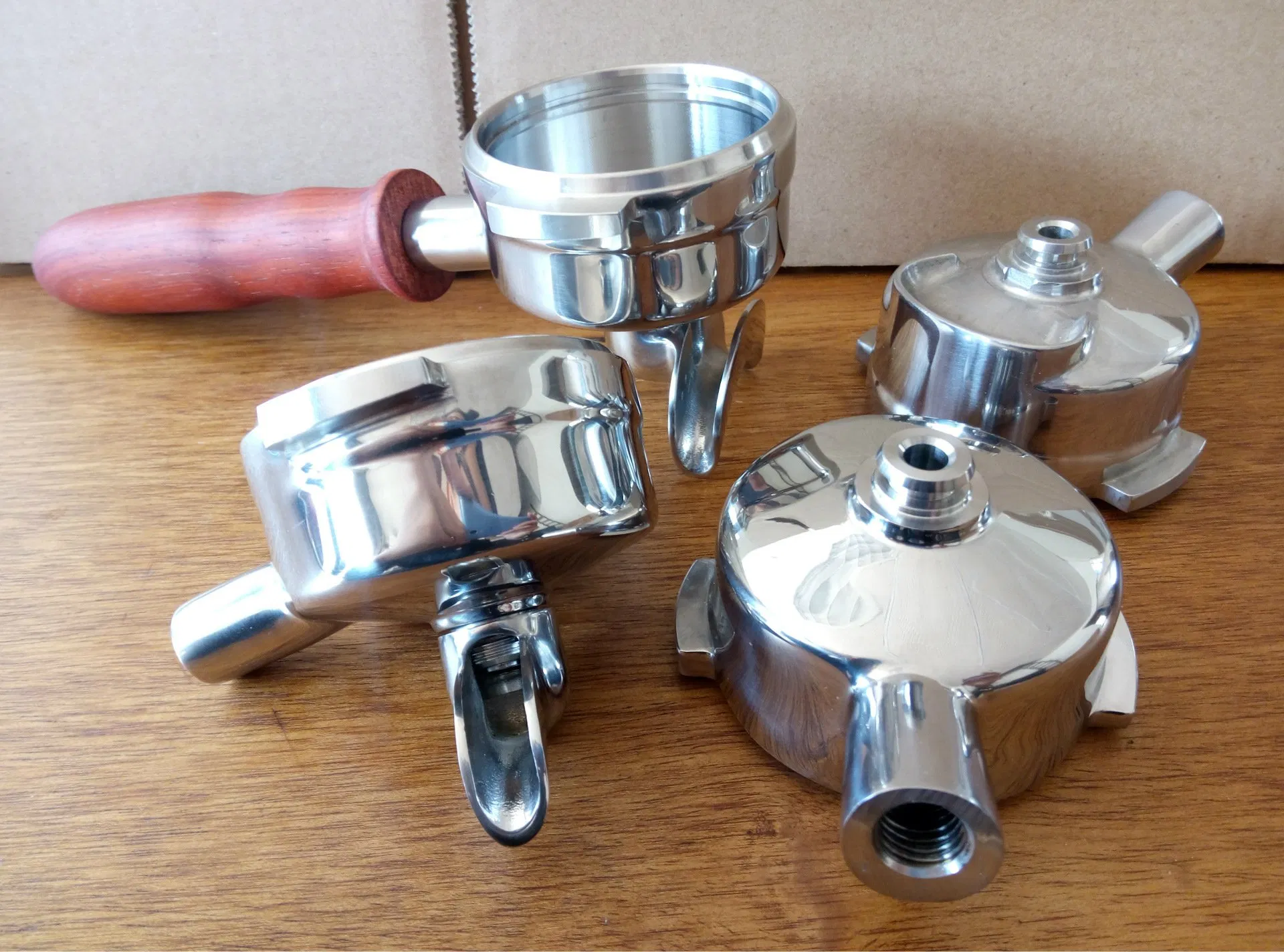Aluminium Casting Mirror Polish Tray Meat Grinder Parts Shining Surface Not Chroming
