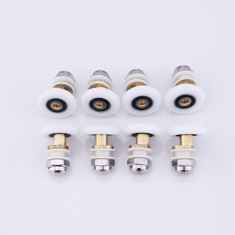 19/23/25/27mm Diameter Shower Glass Sliding Door Hanging Wheel Rollers