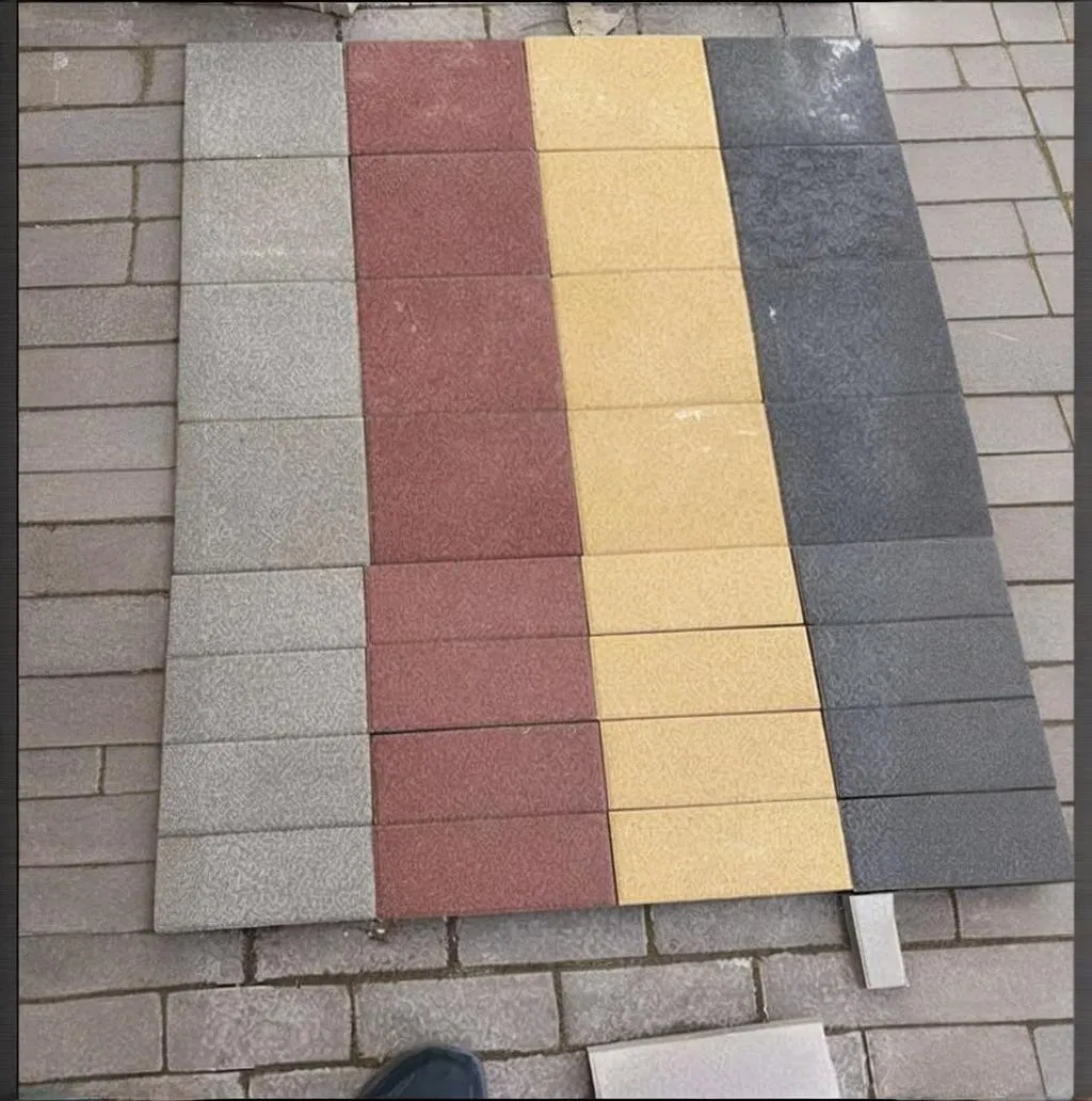 Fire Square Exterior Wall Floor Reclaimed Herringbone Gray Pattern Porcelain Tile Paver Garden Granite Clay Real Paving Stone Block Brick for Garden Edging