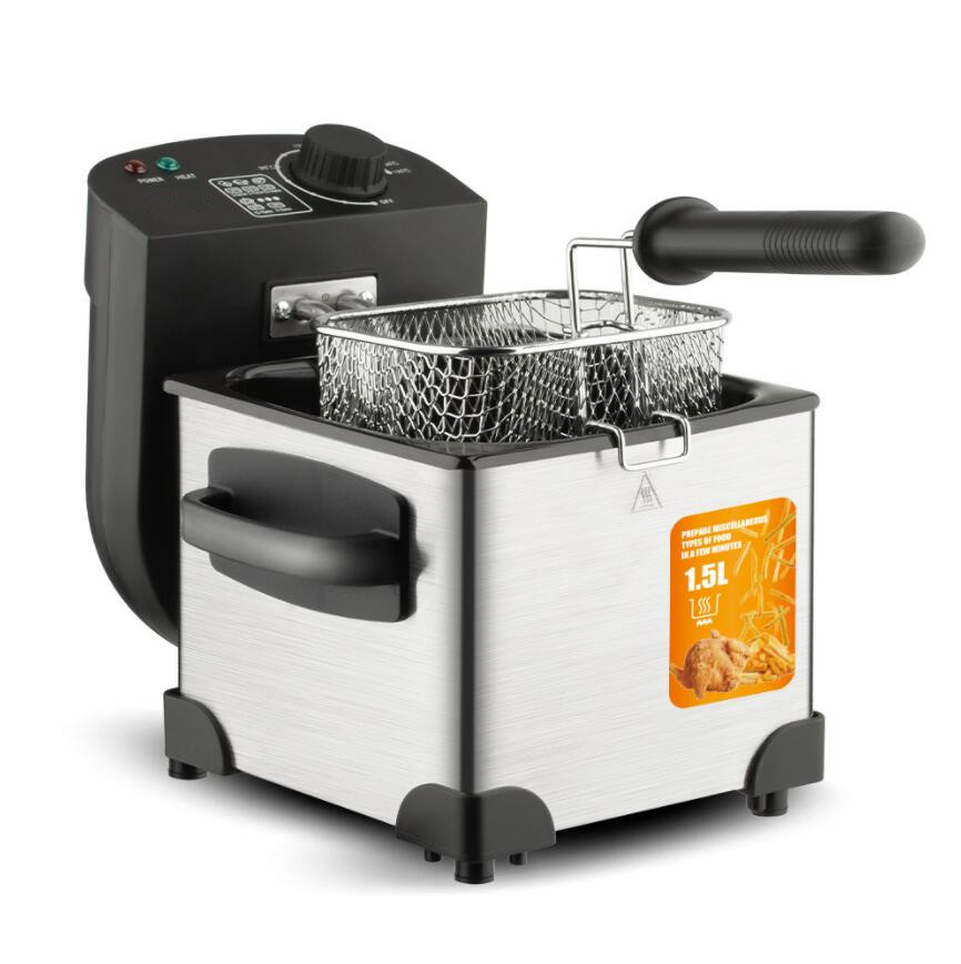 Household Electric Deep Fryer, Fried Dough Stick, French Fries, Fried Chicken, Deep Fryer