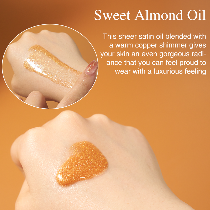 Fatzen Skin Care Products Beautiful Products Skin Glittering Design for Black Women Body Shimmer Oil