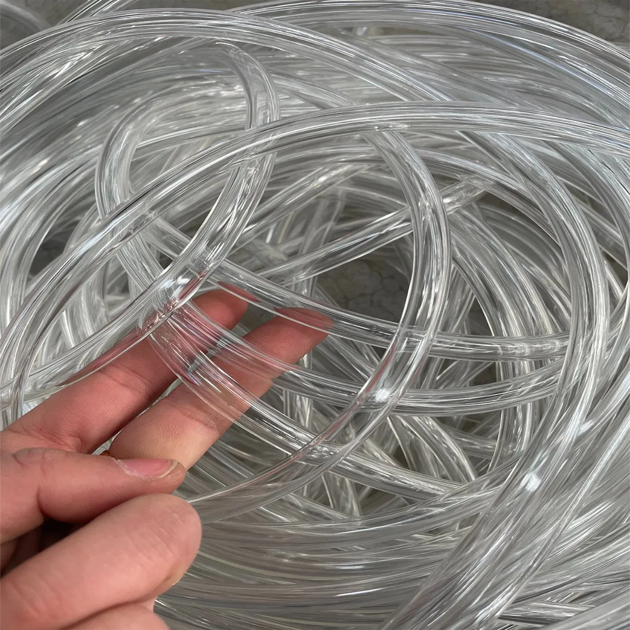 Small Water Flow Transparent PVC Soft Water Pipe for Industry and Aquaculture