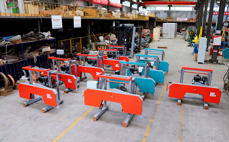 Пилорама ленточная автоматическая портативная