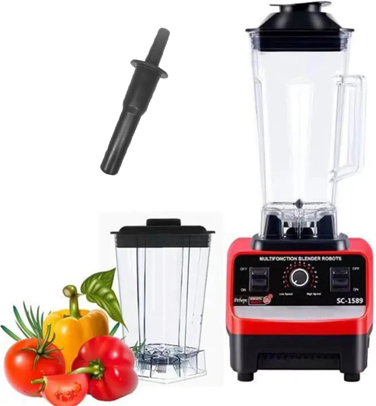 Home Appliances Double Cup Large Capacity Multifunctional High Speed Blender