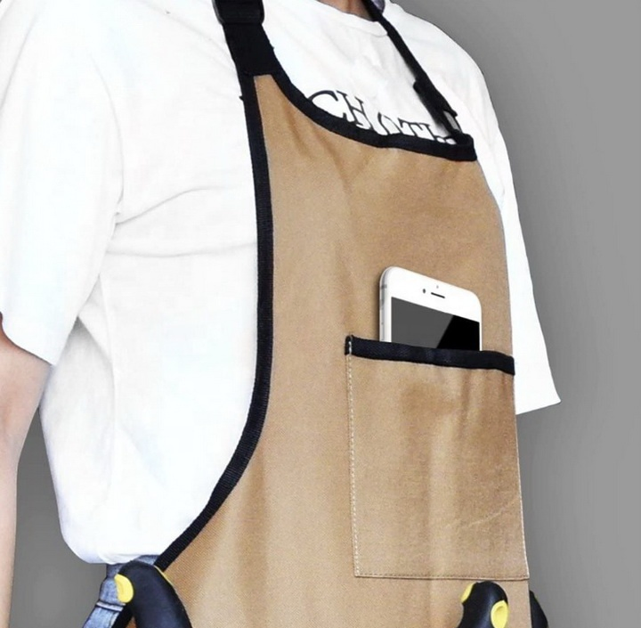 Multifunction Waterproof Wear-Resistant Oxford Cloth Gardening Garden Apron