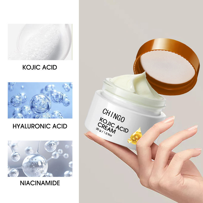 Natural Kojic Acid Freckle Removing Cream Brightening Rejuvenating and Melanin Removing