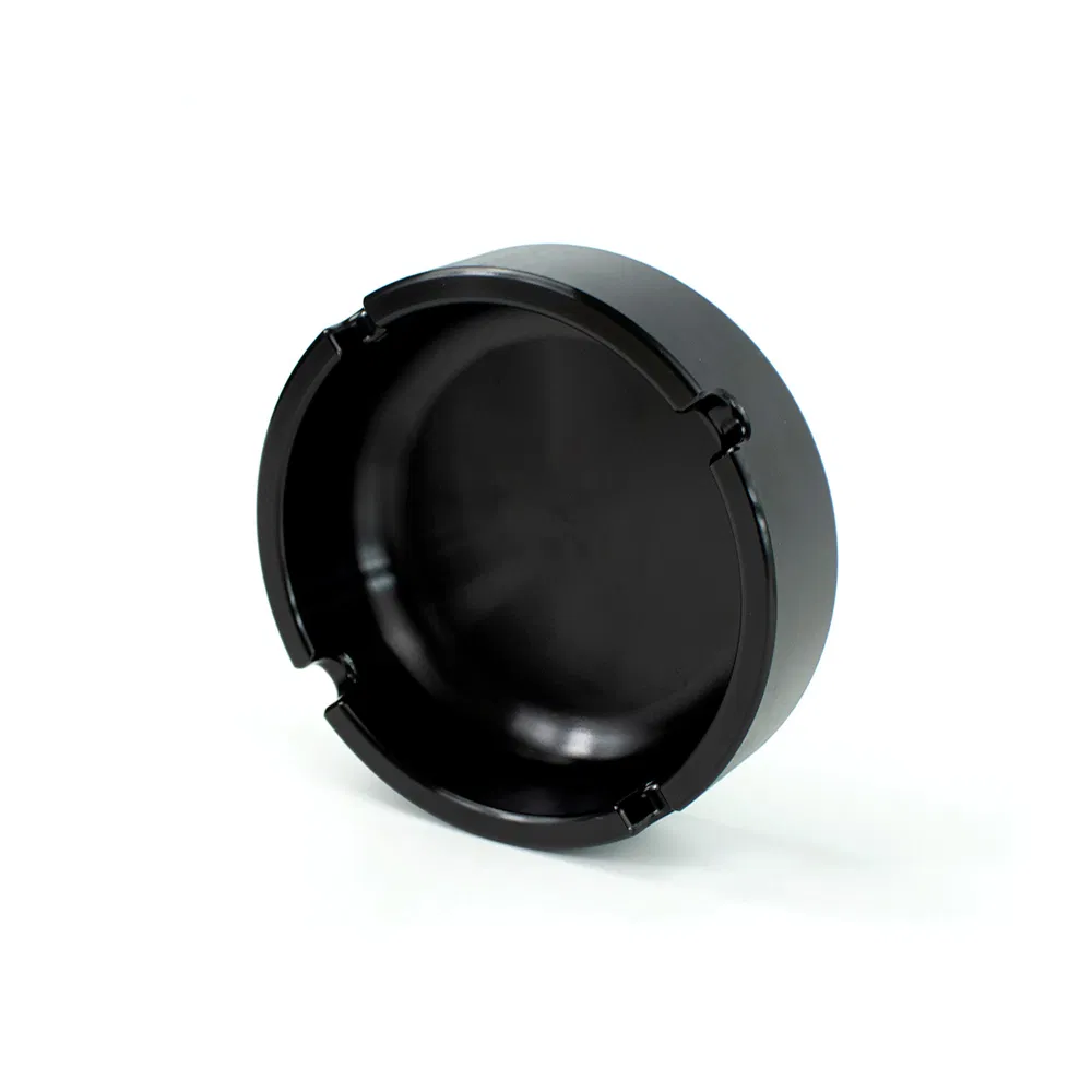 Custom Logo Aluminum Alloy Pipe Ashtray Perfect for Smoking Enthusiasts