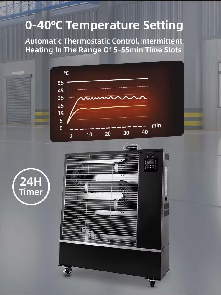 Energy-Efficient Indoor and Outdoor Home Diesel Kerosene Heater with Overheat Protection Freestanding Industrial Heater-Airmaker
