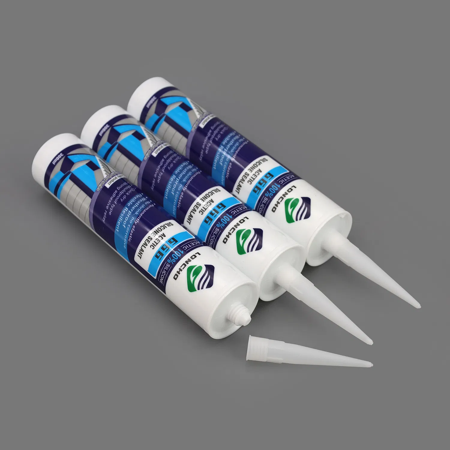 General Purpose Stain-Resistant Acetic Silicone Sealant for Glass