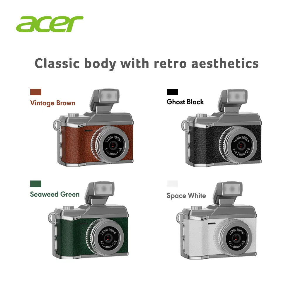 A50 Retro Wearable Small Camera with Various Filters