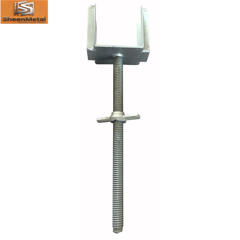 Galvanized Shoring U-Fork Head for Construction Scaffolding Formwork Acrow Props