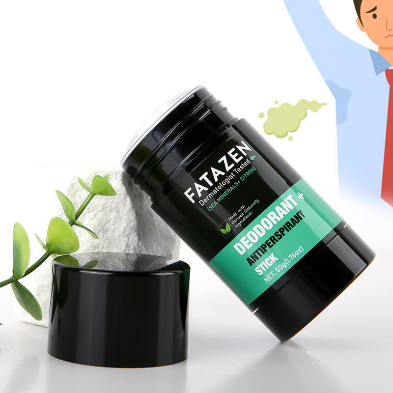 Private Label Wholesale Herbal Sea Minerals Citron Deodorant Antiperspirant Stick Natural Vegan Sweat Odor Balm Deodorant Stick