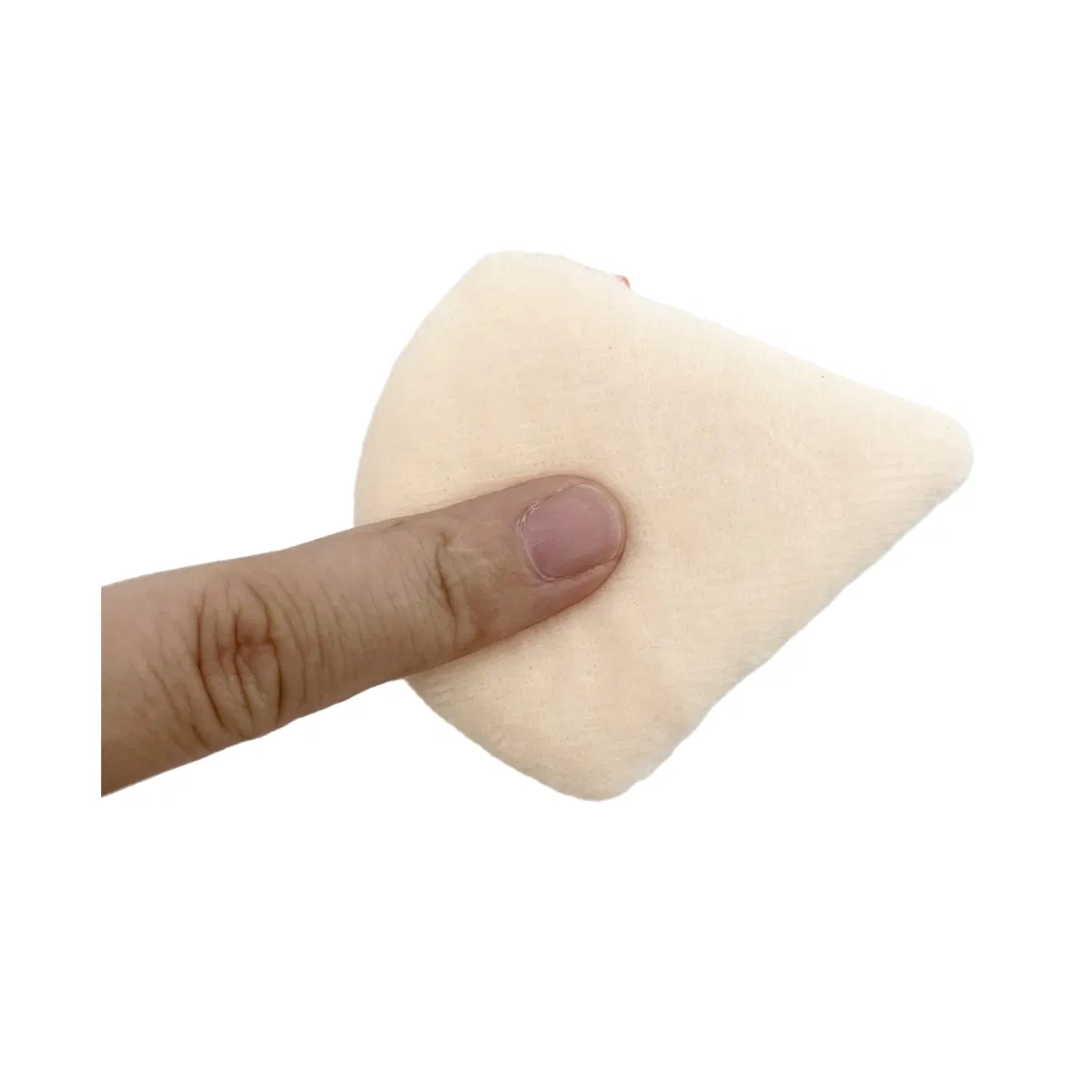 Customized Portable Triangle Cushion Washable Versatile Cotton Makeup Powder Puff