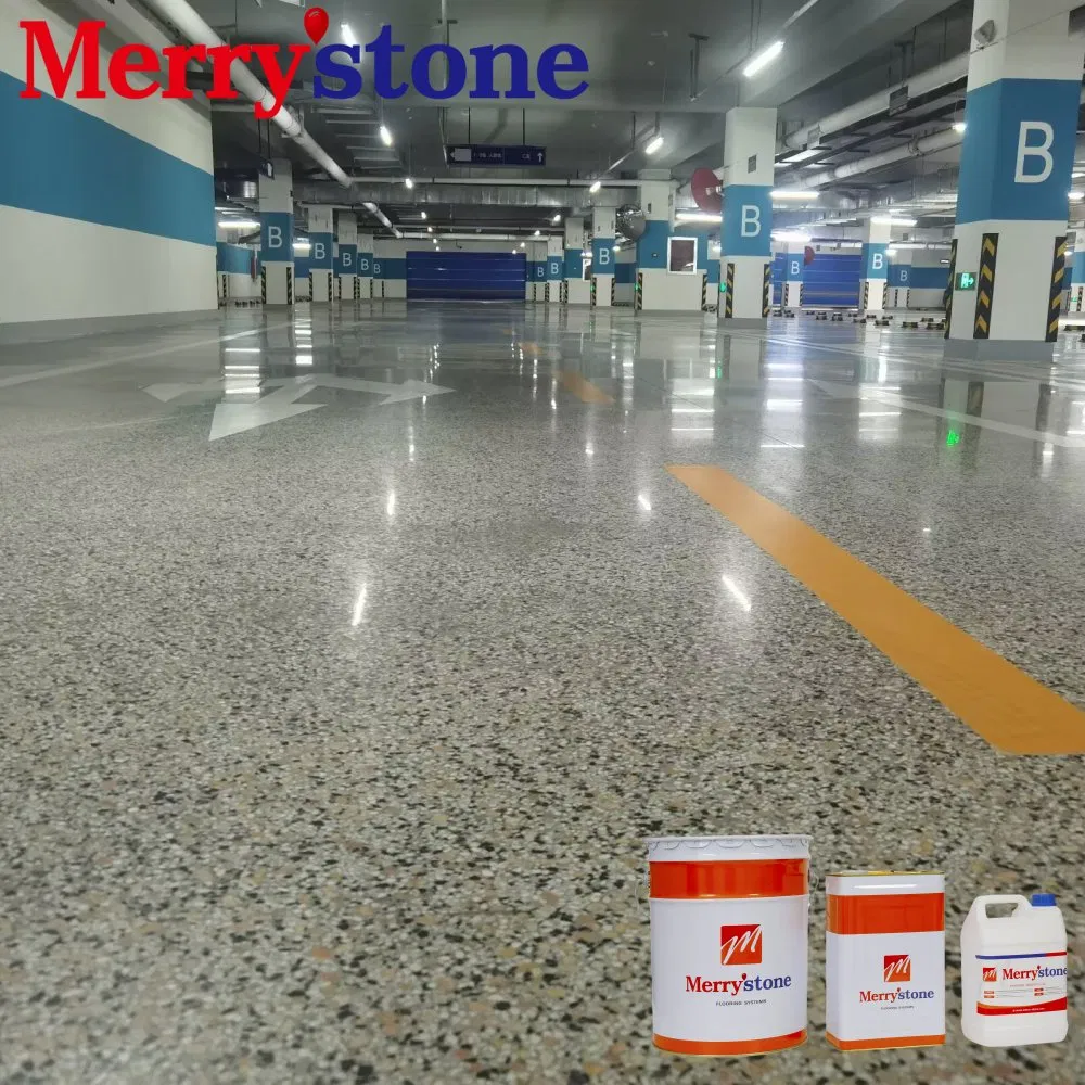 Consistent Colored Sealer Curing Concrete Floor Coating for Underground Parking Garages