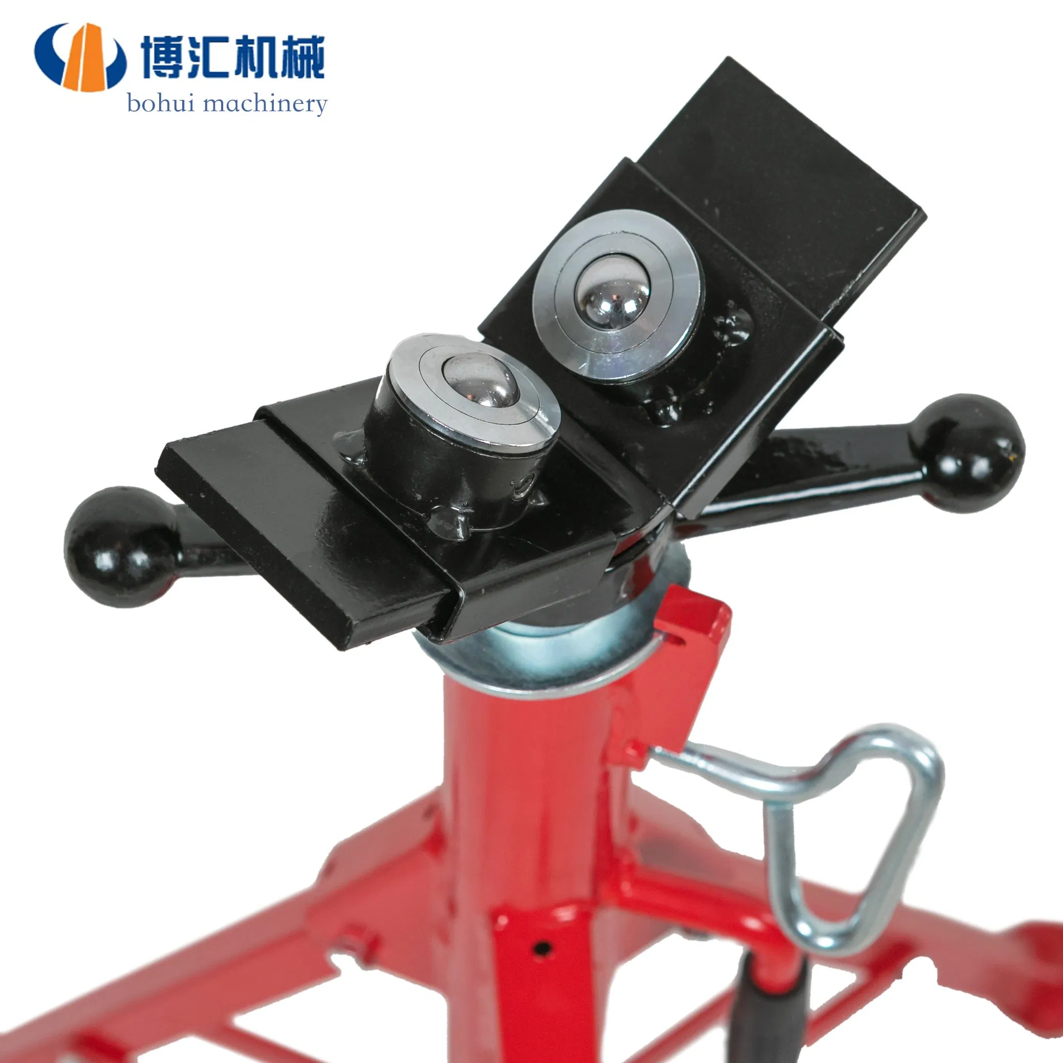 Customized Color Folding V Head Pipe Support Bracket with Single Transfer Ball