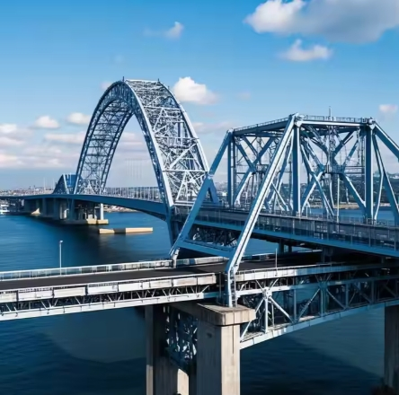 Competitive Prefabricated Space Frame Steel Structure Modern Design Bridge
