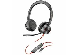 HP-Poly Blackwire 8225 M USB-C 8X225AA Wired Stereo  Black Headset