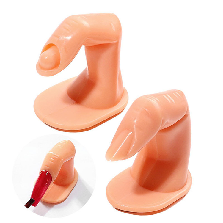 Professional Artificial Nail Practice Hand Finger