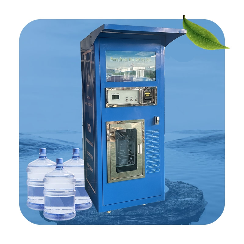 Self-Service IC Card Swiping Coin Operated Barrel Bucket 5 Gallon Community Drinking Water Vending Machine