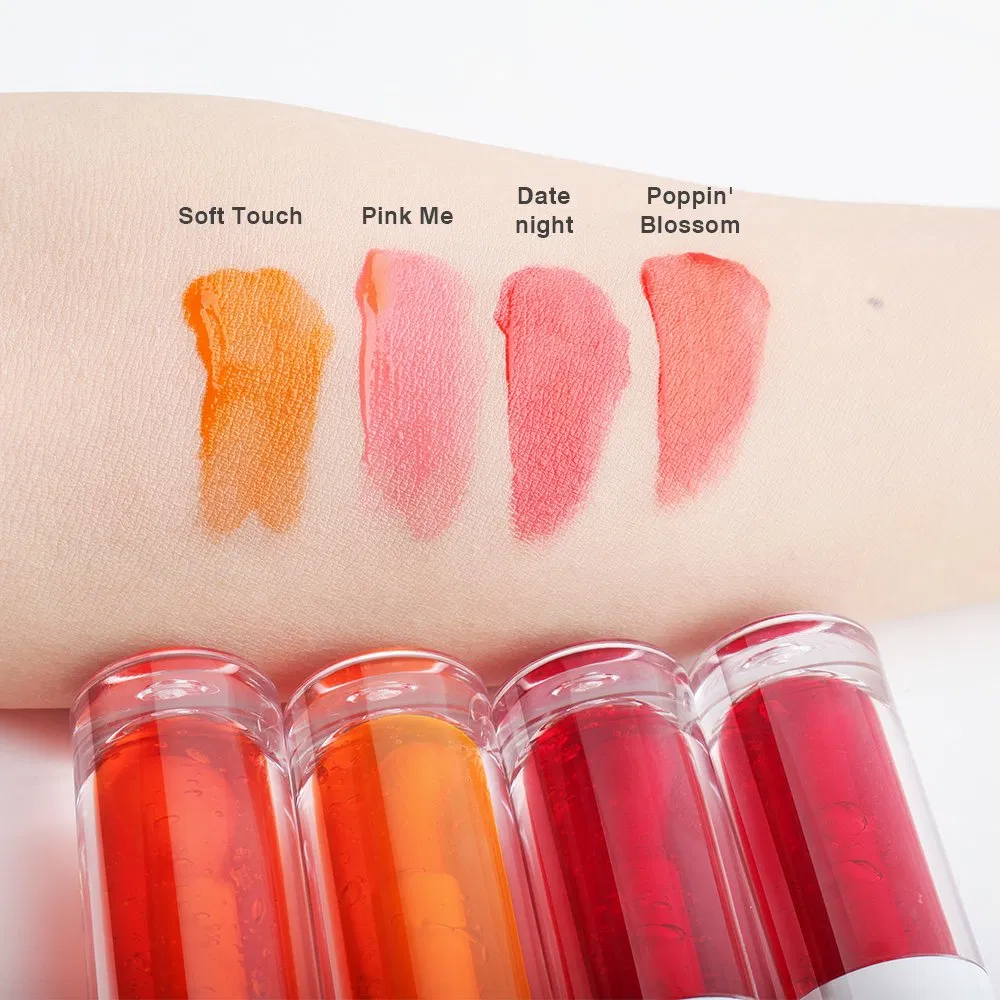 Four Colors Lipgloss Waterproof Long Lasting Lip Beauty Customzable Bulk Price Moisturized Lipgloss