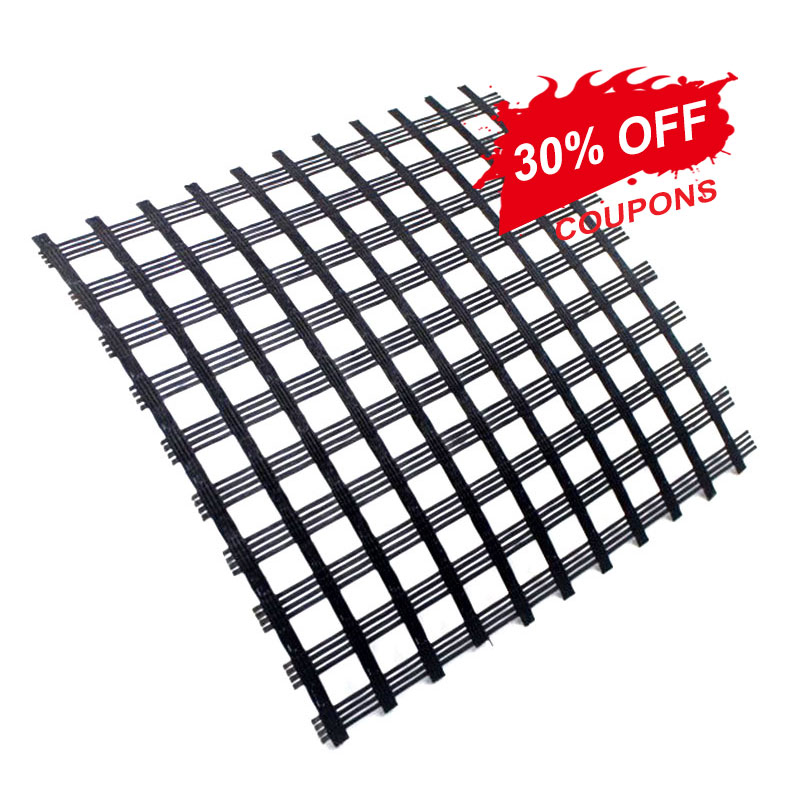 Airport Runway Construction Cloud HDPE Geogrid Roll Factory Direct Sale