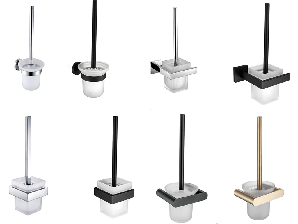 Настенный держатель для туалетного ёршика из нержавеющей стали