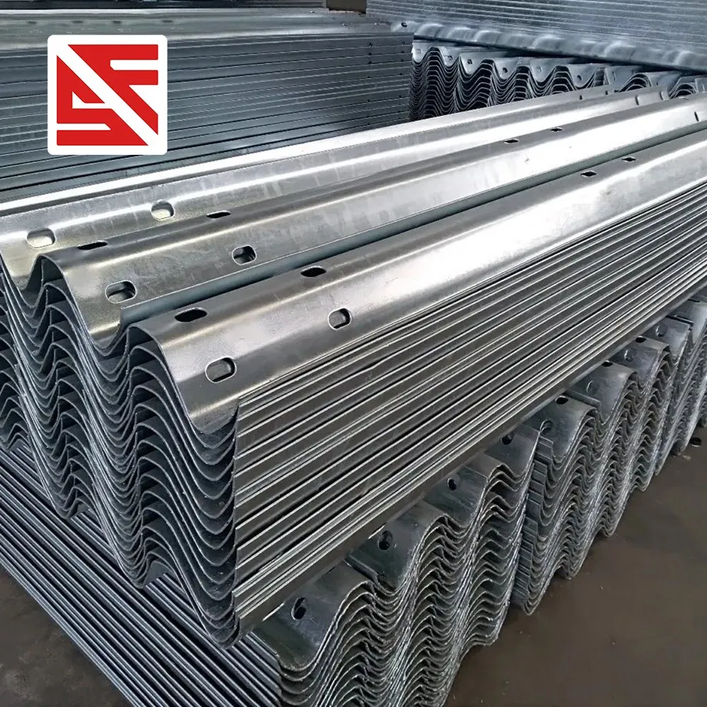 Galvanized Steel Waveform Expressway Guardrail High Quality Factory Price Highway Guardrail