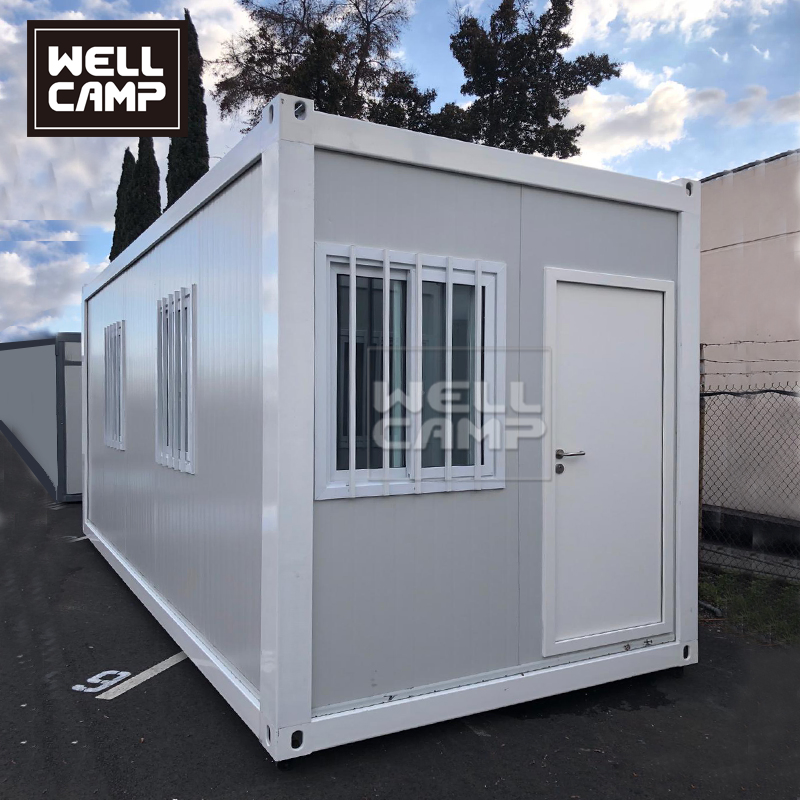 China Flat Pack Office Container Prefabricated Worker Accommodation House Mining Camp Factory