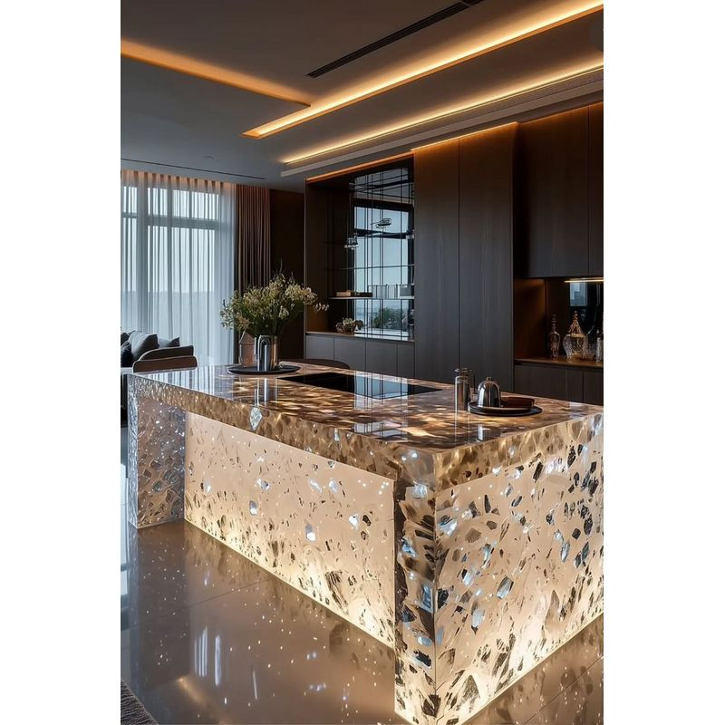 Exquisite Precision Prestigious Refinement Enduring Polished Modern Tailor Production Plywood Kitchen Cabinet