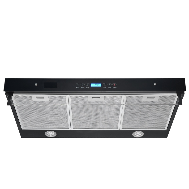 Under Cabinet Copper Motor Kitchen Air Exhaust Slim Range Hood