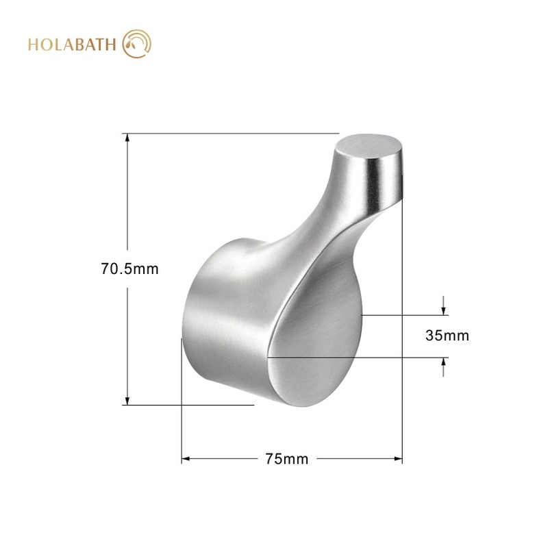 Premium Durable Towel Robe Hook for Bathroom Organization