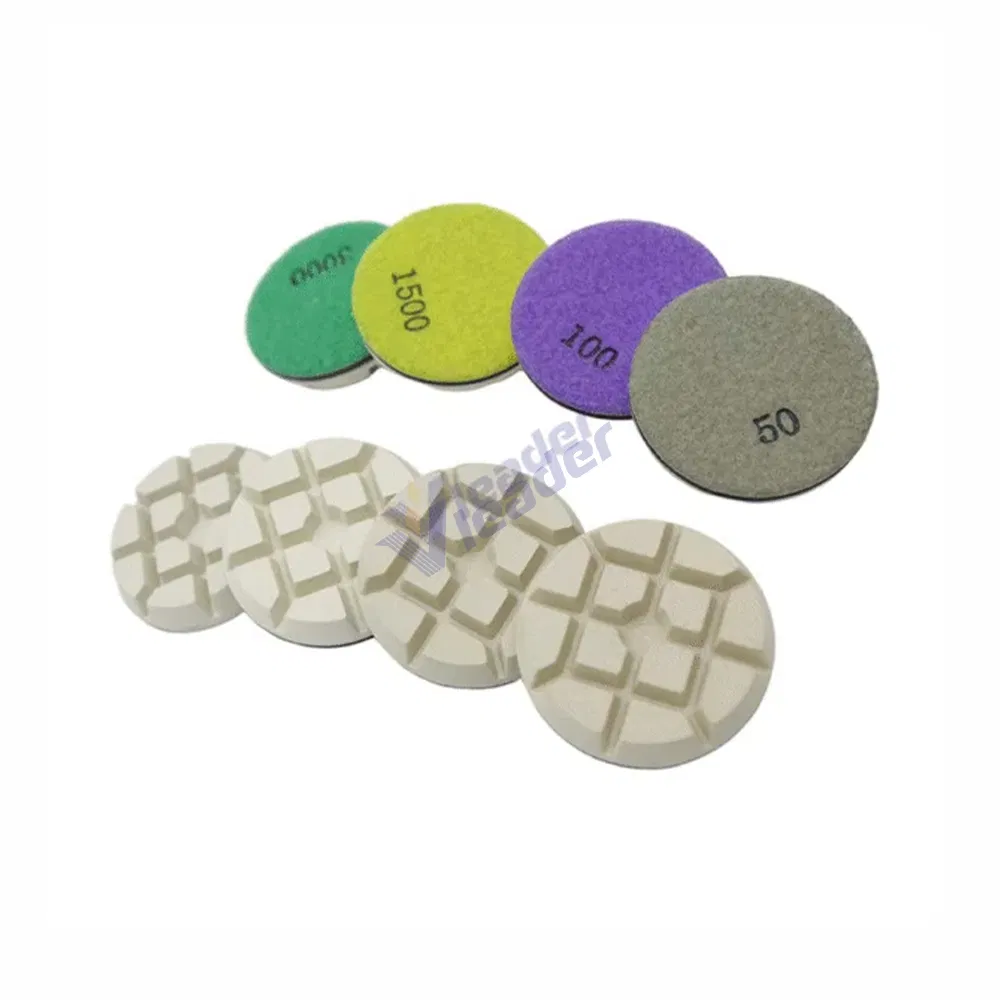 Алмазные полировальные круги для камня и бетона